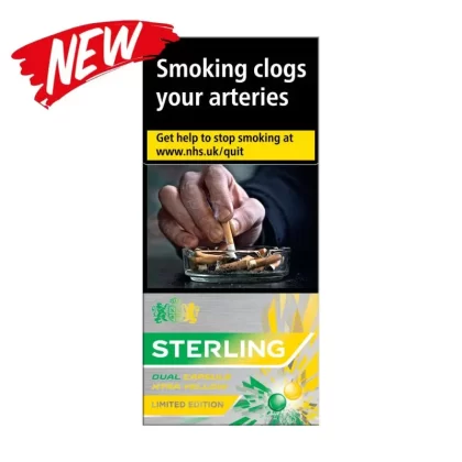Sterling Dual Capsule Xtra Yellow | Peppermint & Lemon Click