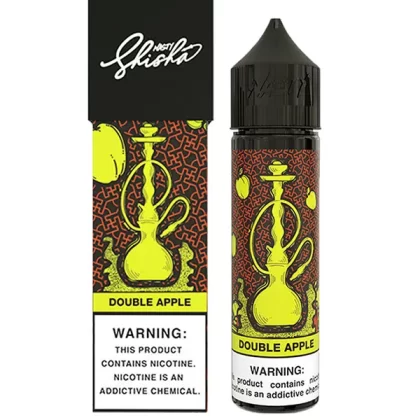 Nasty Juice Shisha Double Apple E-Liquid 60ml - 3mg (1 x Nic shot)