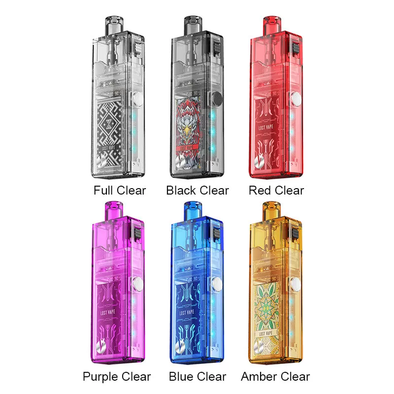 Lost Vape Orion Art Pod Kit 800mAh - Red Clear - Image 2