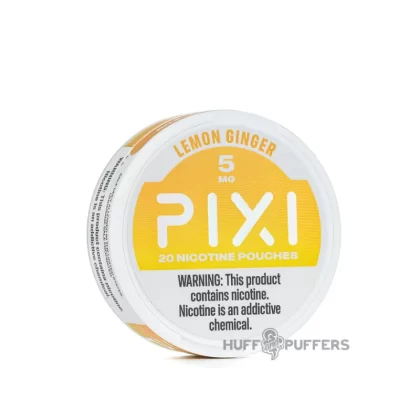 Pixi Nicotine Pouches – Lemon Ginger - Vape Product, Vape Product