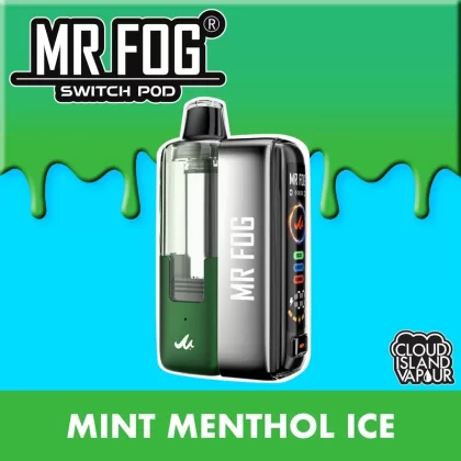 MR FOG SWITCH POD Starter Kit – Mint Menthol Ice