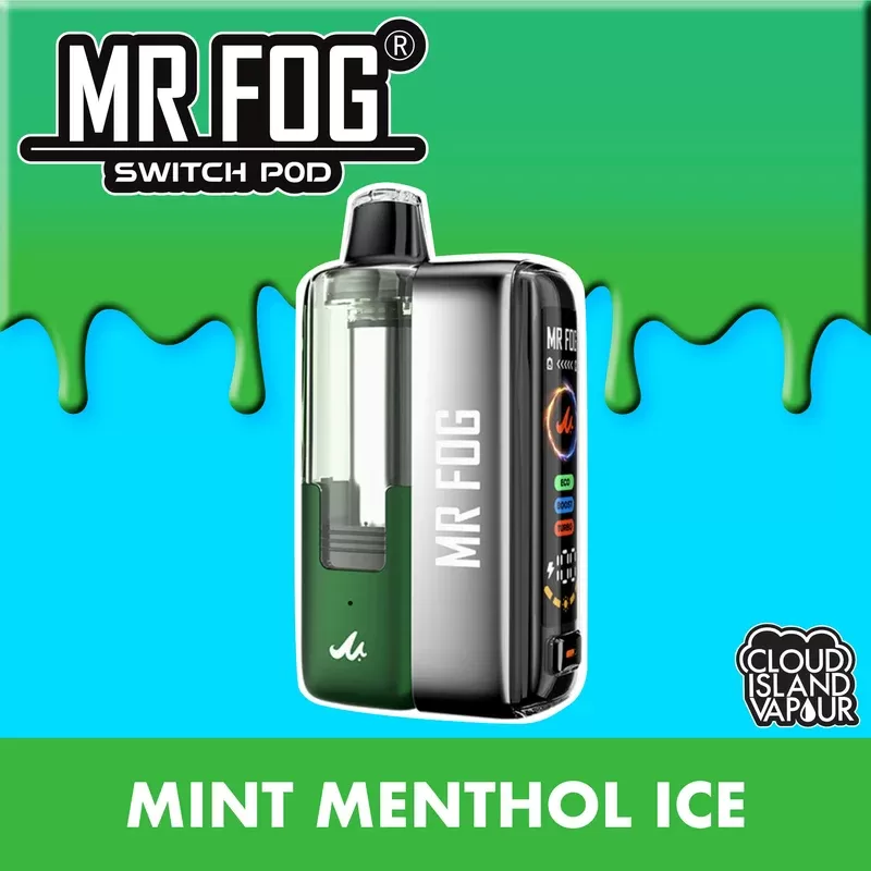 MR FOG SWITCH POD Starter Kit – Mint Menthol Ice