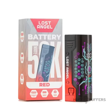 Lost Angel Mate Battery 1000mAh - Brown, Cyan Blue