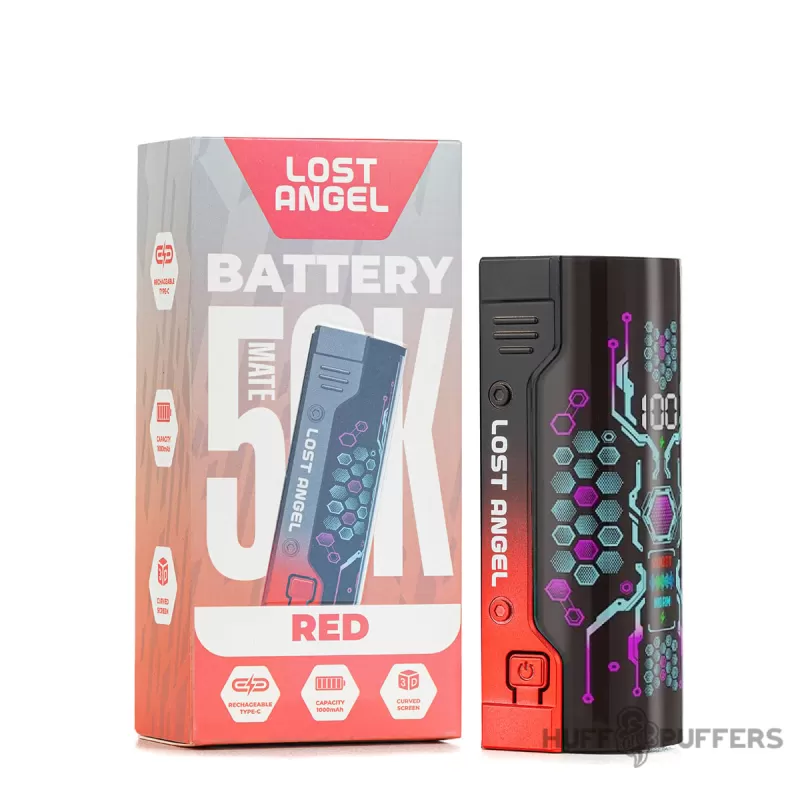 Lost Angel Mate Battery 1000mAh - Brown, Cyan Blue