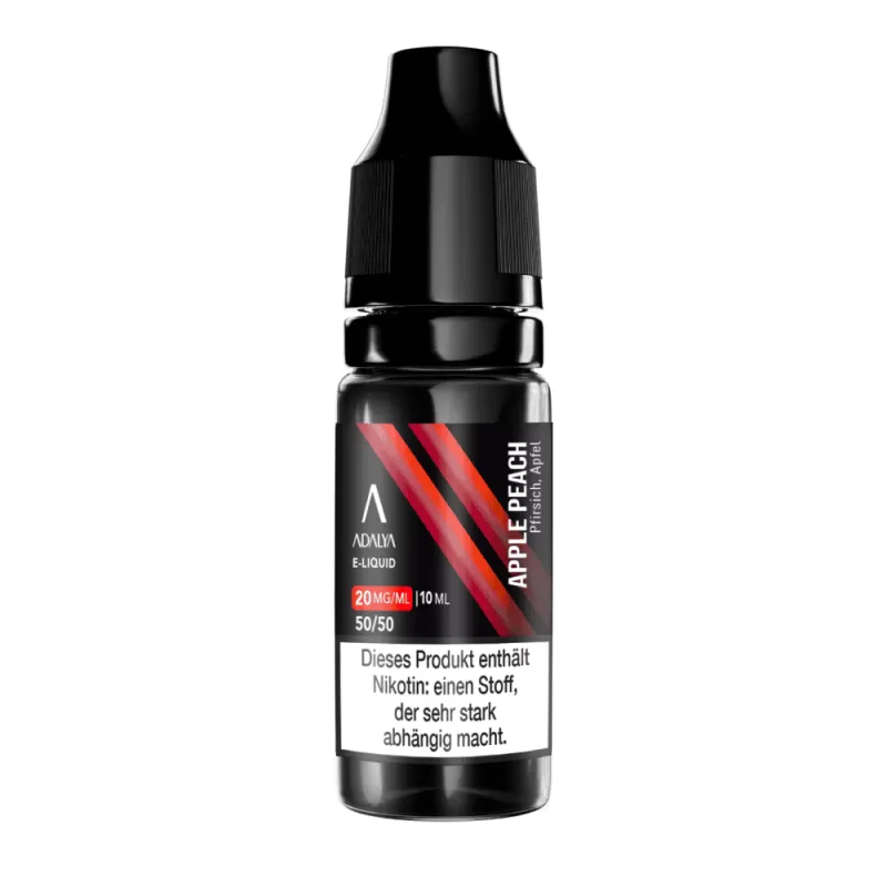 Adalya Liquid – Apple Peach - 10mg/ml, 20mg/ml; Propylenglykol, pflanzliches Glycerin - Image 3