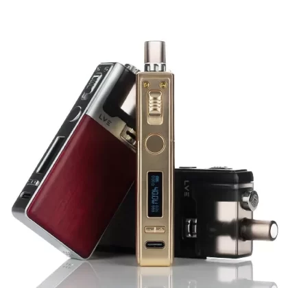 LVE Orion II 40W Pod Mod System - Gold - Bubinga