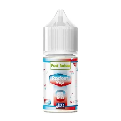 Pod Juice – Rocket Pop – Salt Nic – 30mL - Nicotine (mg)#55 mg