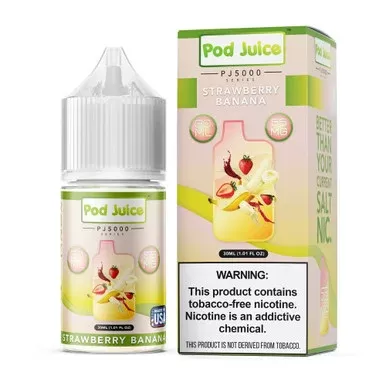 Strawberry Banana by Pod Juice TFN PJ5000 Series Salt 30mL