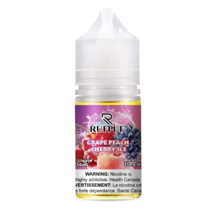 Rufpuf (Canadian Series)-Grape Peach Cherry Ice 30ml (20/35/50mg) - Vape Product, Vape Product
