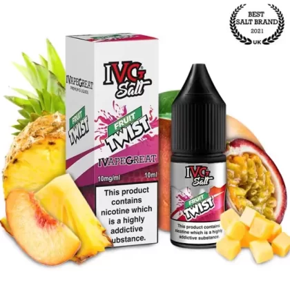 IVG Fruit Twist Nic Salt E-Liquid - 10mg