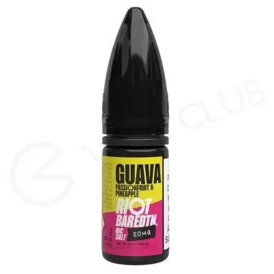Guava Passionfruit & Pineapple Nic Salt E-Liquid by Riot Bar Edition - Ecigpremium