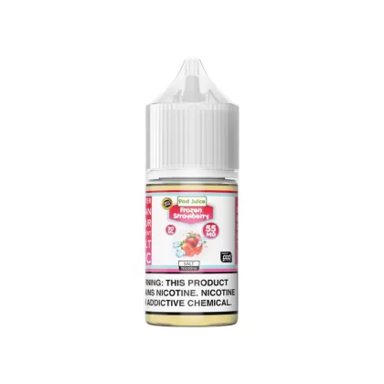 Pod Juice – Frozen Strawberry – Salt Nic – 30mL - Vape Product, Vape Product