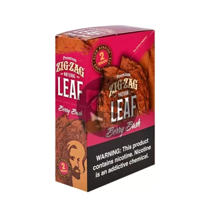 Zig Zag Natural Leaf Wraps, 25x2ct Berry Bash - Ejuicewarehouse