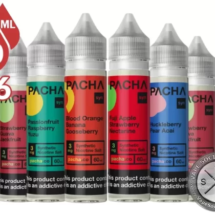 PACHA Bundle 6x60ml (360ml)