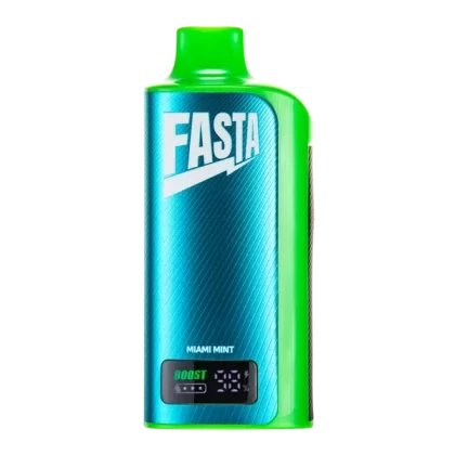 Miami Mint FASTA PLUGIN 18000 - Nicotine#50mg~Size#Single>5 Pack