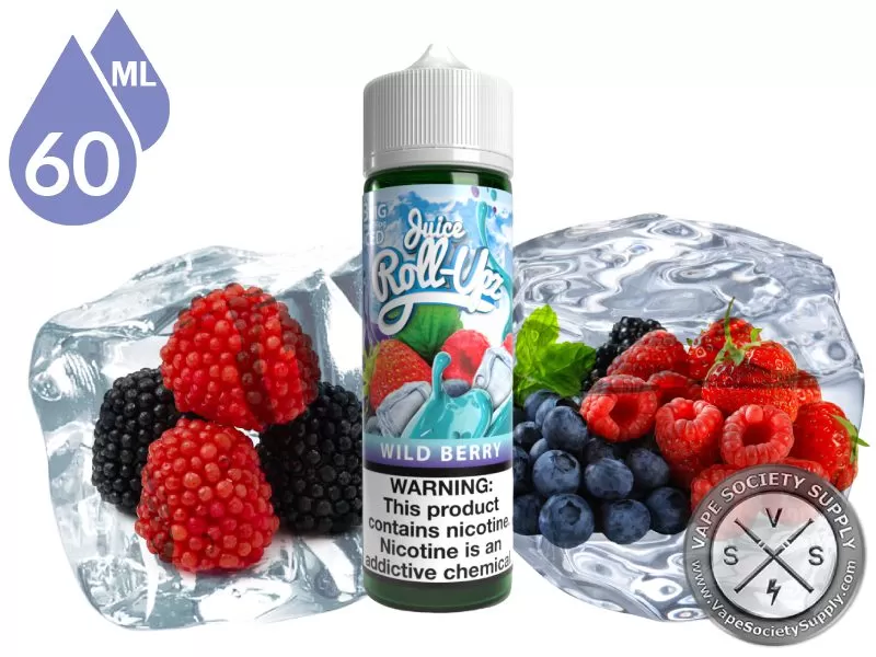 Wild Berry Ice by Juice Roll Upz 60ml