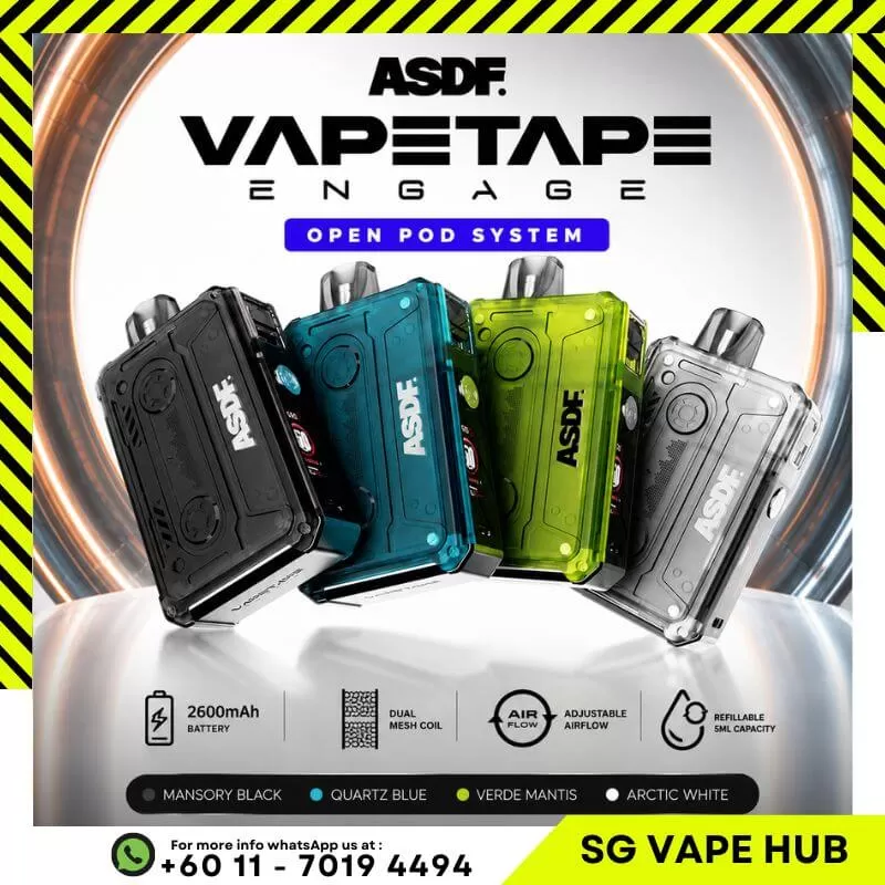 VAPETAPE ENGAGE - E-Juice only / (Freebase) Peach Lychee - Image 2