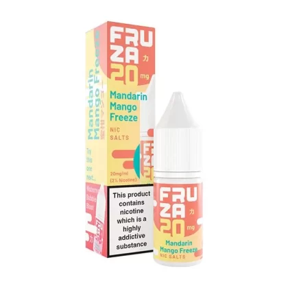 Fruza Mandarin Mango Freeze Nic Salt - 10mg - Pack of 10, 20mg - Pack of 10