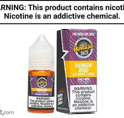 RAINBOW ROAD BY VAPETASIA SALT 30ML - Vapejuice