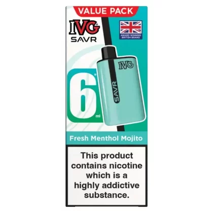 IVG SAVR 3000 Prefilled Pod Kit - Just £5.99 - Blue Raspberry Ice