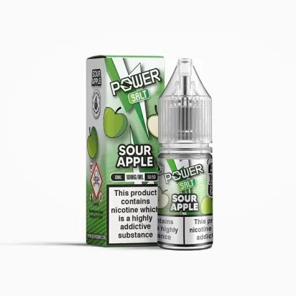 JNP Power Salts Sour Apple E Liquid 10ml - Nicotine Strength#20mg>10mg (375166)
