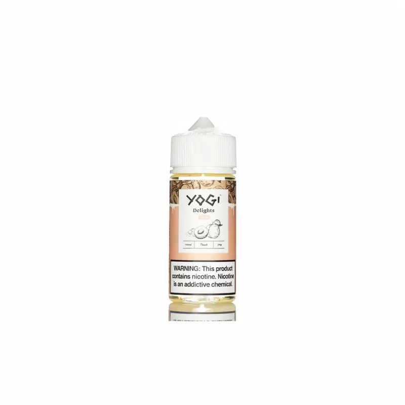 Yogi Delights Peach Ice Menthol E-Liquid 100mL