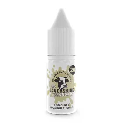 Pistachio Hazelnut Custard By The Lancashire Creamery 10ml Nic Salt