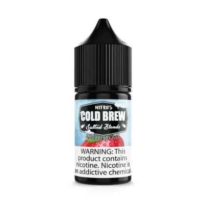 Strawberry Ice Nicotine Salt by Nitro’s Cold Brew