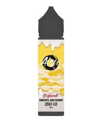 Pineapple & Coconut Shortfill eLiquid by Aisu Zero Ice 50ml - 00mg / 50ml