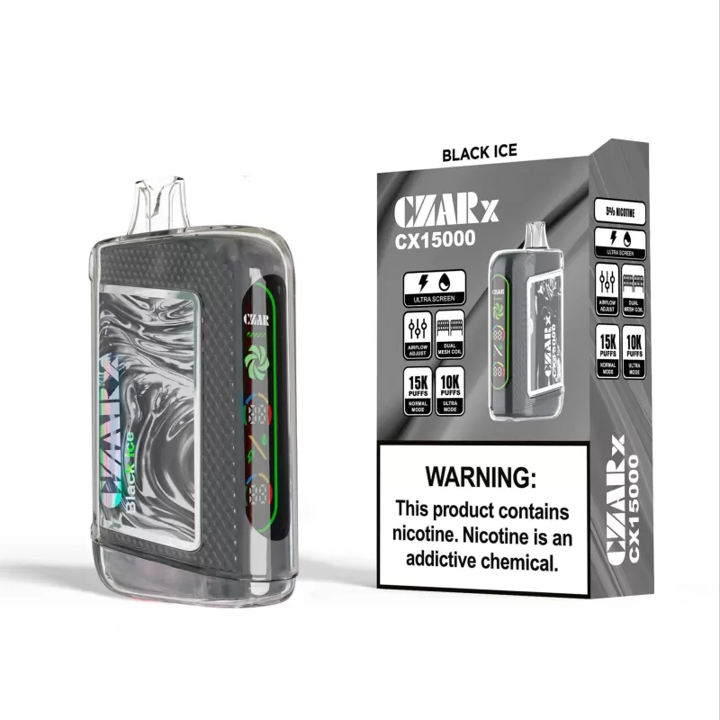 CZAR CX15000 CX15K Disposable Device – 15000 Puffs - Graham Swirl - Image 2