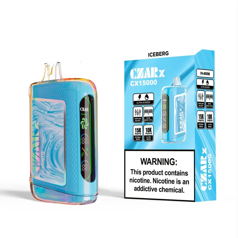 CZAR CX15000 CX15K Disposable Device – 15000 Puffs - Graham Swirl - Image 3