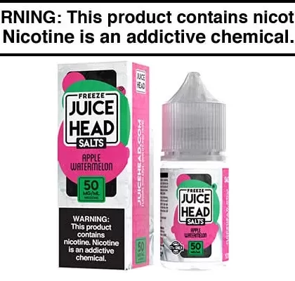 APPLE WATERMELON FREEZE BY JUICE HEAD SALTS 30ML - Vapejuice