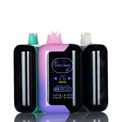 Spaceman SP40K 40000 Puffs Disposable Vape - 20mL - Blackberry Razz