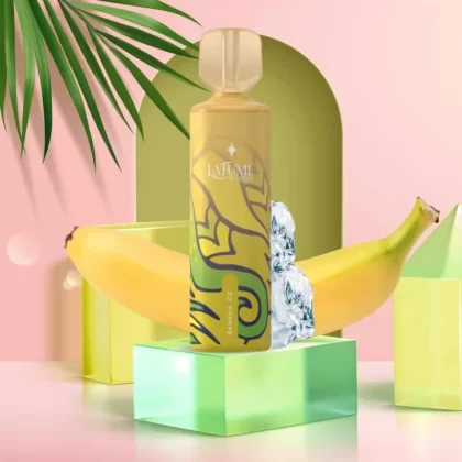 La Fume Aurora – Banana Ice - La Fume / Ice / Banane / Glycerin / Nikotinsalz / 2-isopropyl-N,2,3 -trimethylbutyramide / Aromastoffe / Nikotin / ca. 600 / 380 mAh / 20mg/ml