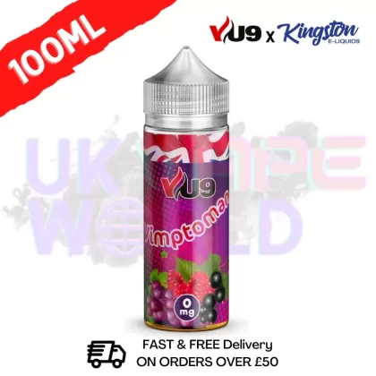 VimtoMan Shortfill Juice 100ML Eliquid – VU9 x Kingston