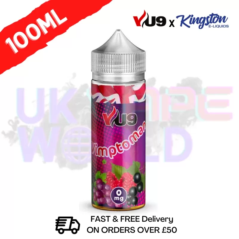 VimtoMan Shortfill Juice 100ML Eliquid – VU9 x Kingston