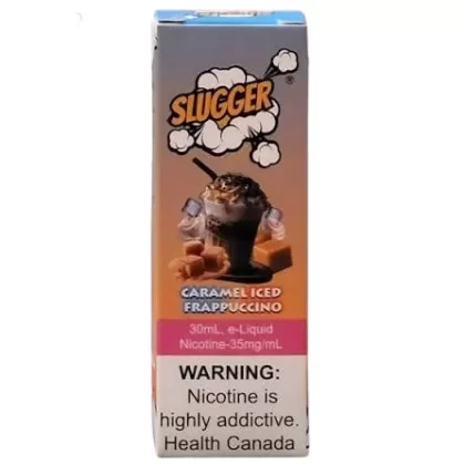 SLUGGER Salt – Caramel Iced Frappuccino 30ml (20, 35, 50mg) - Vape Product, Vape Product