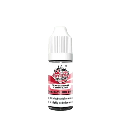 Higo crystal Watermelon Lemon Lime Nic Salt Vape Juice - Strength 10mg