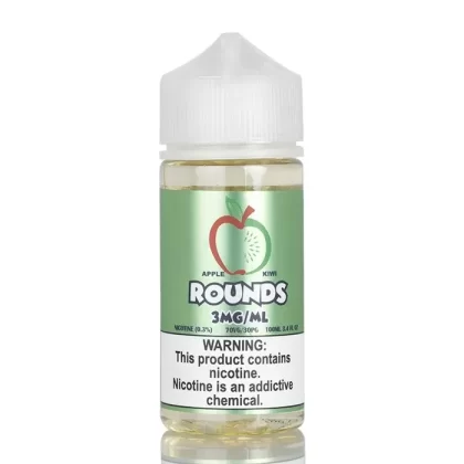 Apple Kiwi – Rounds E-Liquid – 100mL