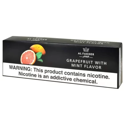 Al Fakher Grapefruit With Mint Hookah Shisha - Size#10 Packs of 50g>250g (58668B)