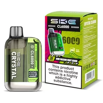 Kiwi Passion Fruit Guava SKE Crystal CL6000 Pod Kit
