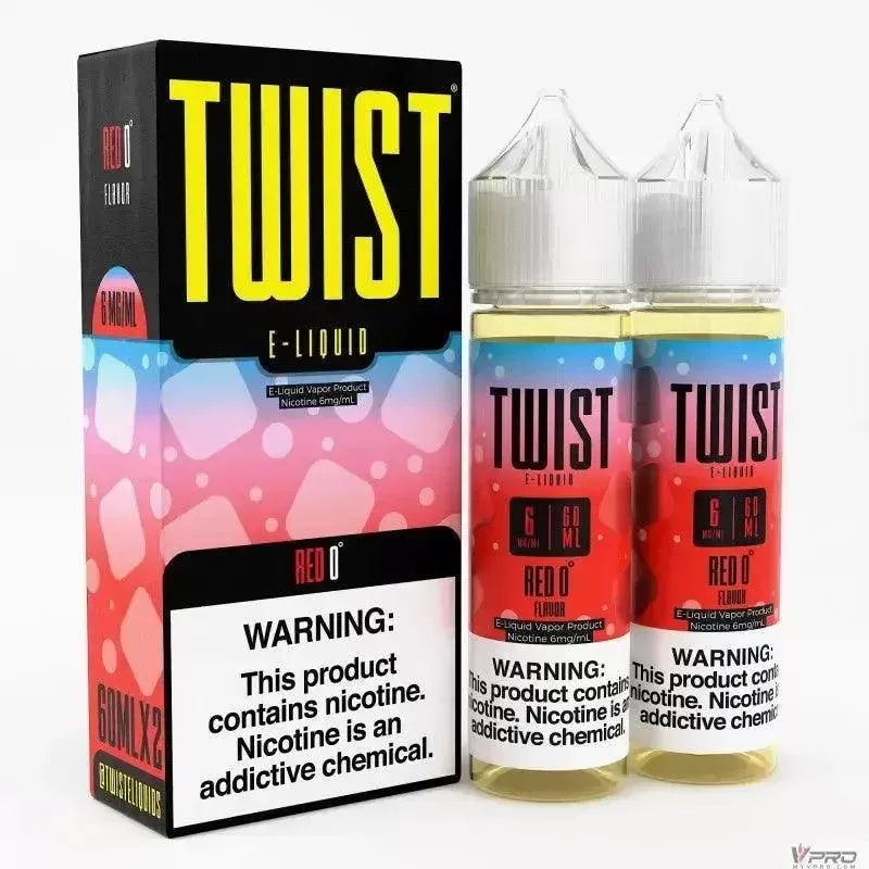 Red 0° – Twist E-liquid 120mL