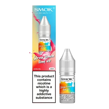 Straw Lemon Lime Ice Nic Salts by Smok