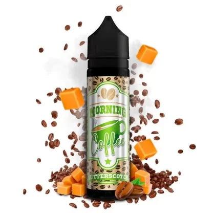 Morning Coffee 50ml Shortfill E-Liquids - Flavour#Maple Syrup>Butterscotch>Caramel>Cappucino>Hazelnut
