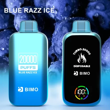 BIMO Turbo 20000 Puffs – Blue Razz Ice - Ozvapeone (2A3164)