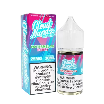 Cloud Nurdz Iced Salt Nicotine Vape Juice