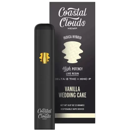 Coastal Clouds Live Resin Delta 8 + HHC-P Vaporizer – 2000mg