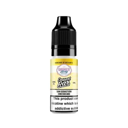 Dinner Lady Dessert Bar San Sebastian Cheesecake Nic Salt - 10mg