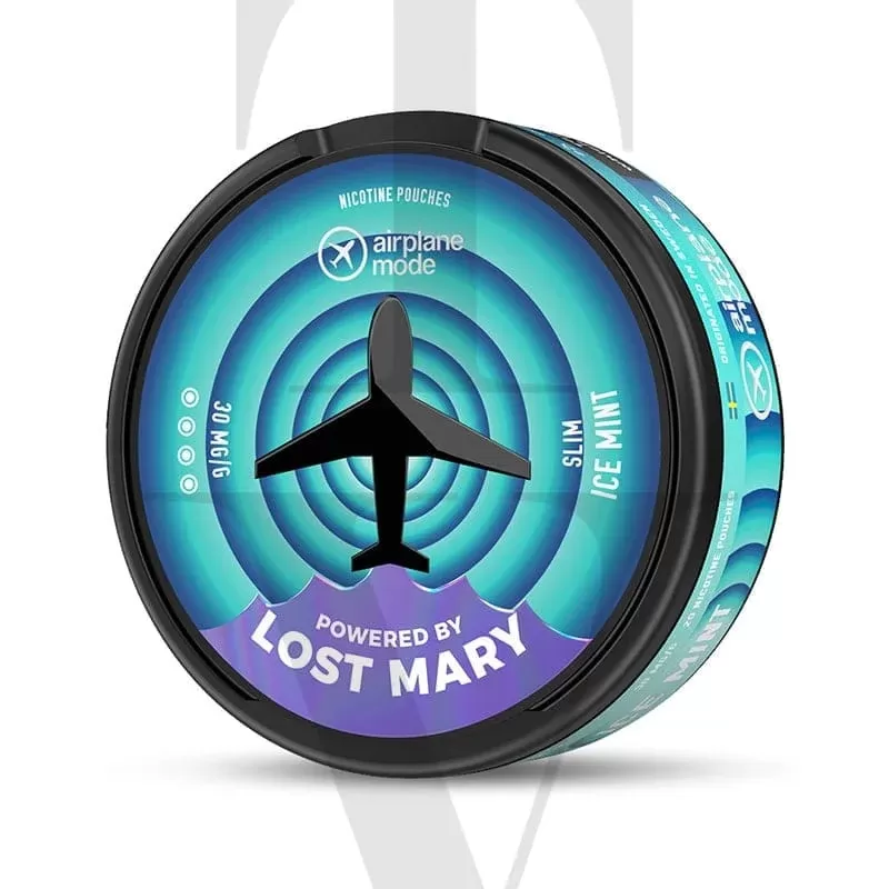 LOST MARY AIRPLANE MODE ICE MINT NICOTINE POUCHES