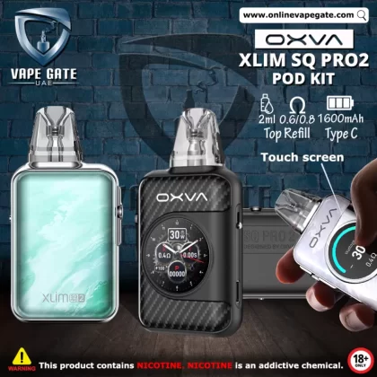 Oxva - Xlim SQ Pro 2 Pod Kit 1600mAh - Black Leather